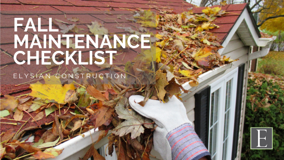 Fall news for your home